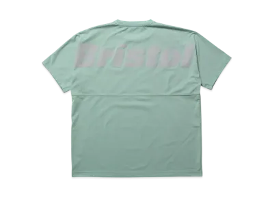 F.C.Real Bristol Big Logo S/S Baggy Tee "Khaki"