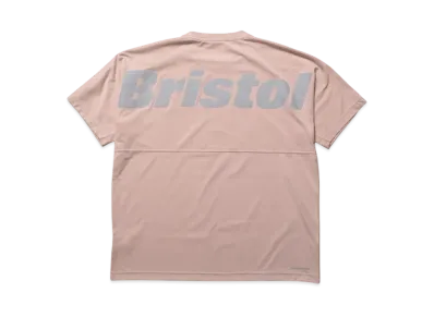 F.C.Real Bristol Big Logo S/S Baggy Tee "Pink"
