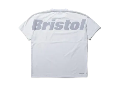 F.C.Real Bristol Big Logo S/S Baggy Tee "White"
