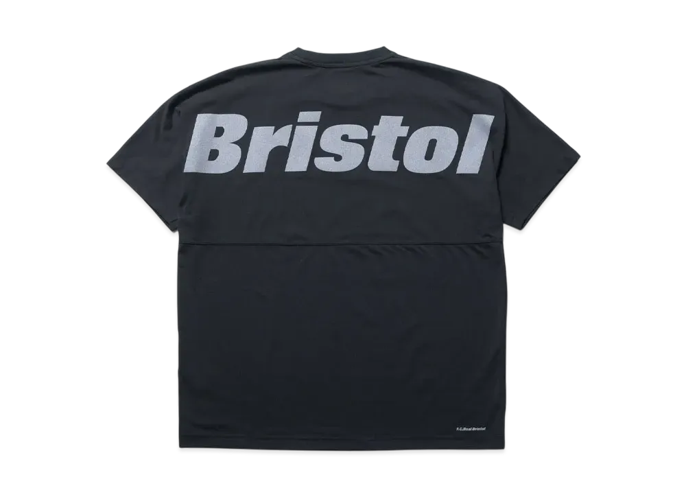 F.C.Real Bristol Big Logo S/S Baggy Tee "Black"