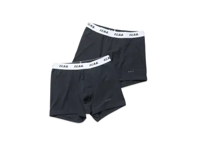 F.C.Real Bristol Seek 2Pack Boxer Brief "Black"