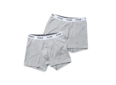F.C.Real Bristol Seek 2Pack Boxer Brief "Gray"