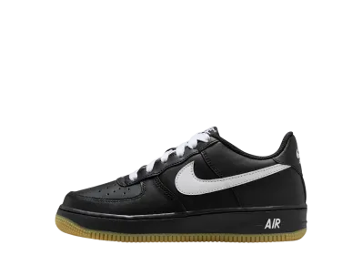 ナイキ GS エアフォース1 ロー "ブラック" (キッズ)