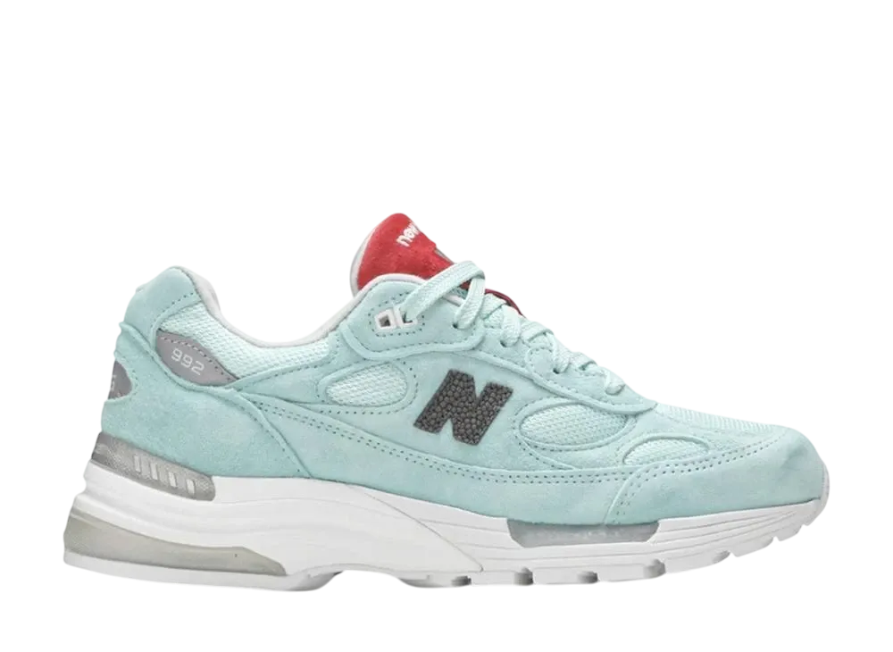 KITH × New Balance 992 Kithmas "Teal/Gray"