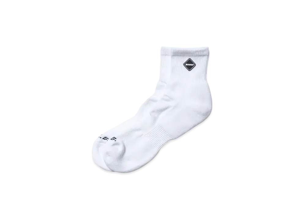 F.C.Real Bristol Emblem Short Socks "White"