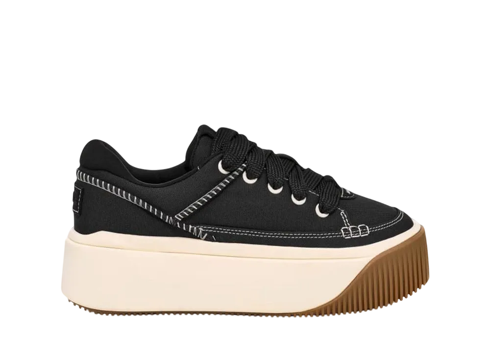 アグ ウィメンズ イージー ダジット エッセンシャル レースアップ "ブラック"