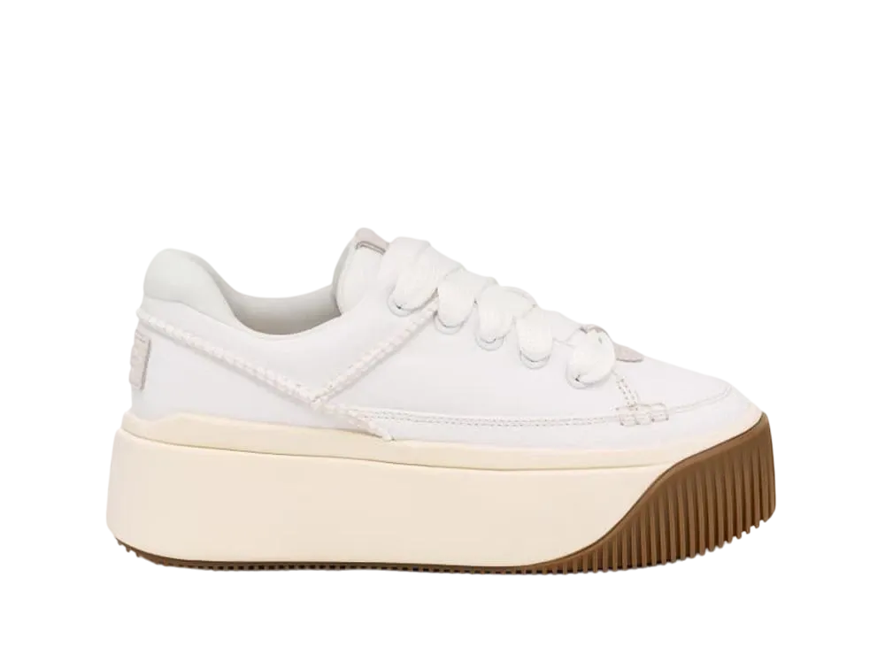 アグ ウィメンズ イージー ダジット エッセンシャル レースアップ "ホワイト"