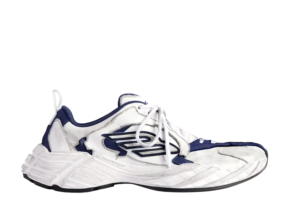 バレンシアガ マンデー シューズ "ネイビー/ホワイト"