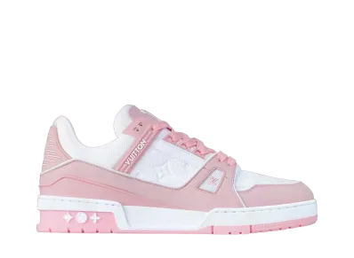 Louis Vuitton Women's LV Trainer Sneaker "Rose"