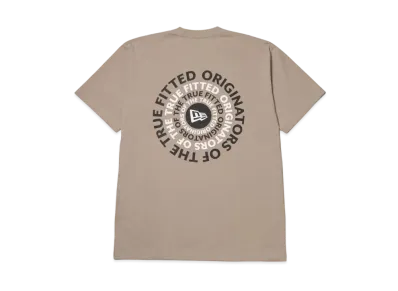 NEW ERA Short Sleeve Cotton T-shirt Circle OOTTF Regular Fit "Rose Gray"