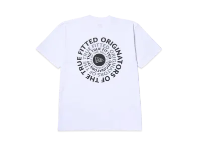 NEW ERA Short Sleeve Cotton T-shirt Circle OOTTF Regular Fit "White"