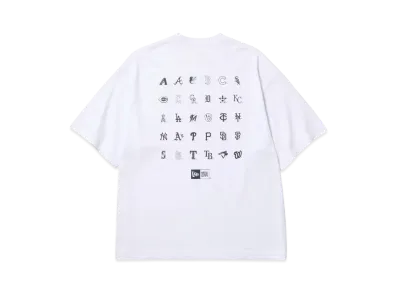 NEW ERA Short Sleeve Oversized Cotton T-shirt MLB Team Logo "White"