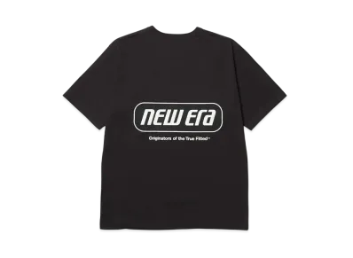 NEW ERA Short Sleeve Washed Cotton T-shirt Racer Logo "Sumikuro"