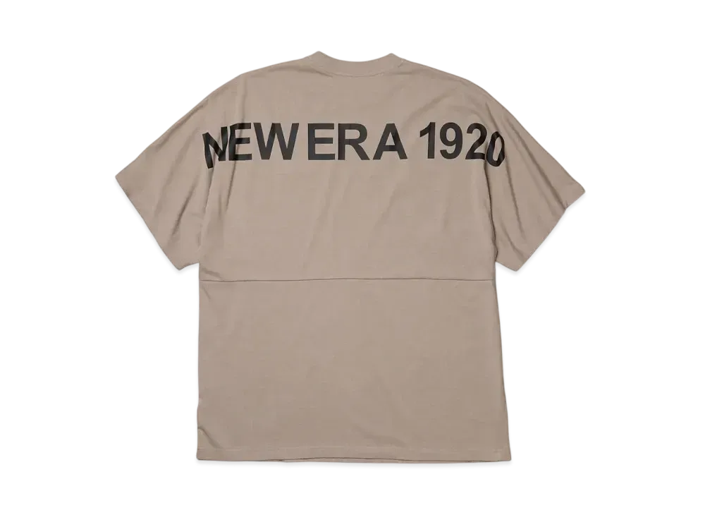 NEW ERA Short Sleeve Oversized Drop Shoulder T-shirt New Era 1920 "Rose Gray"