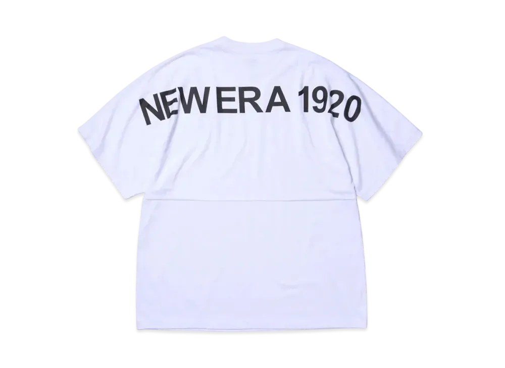 NEW ERA Short Sleeve Oversized Drop Shoulder T-shirt New Era 1920 "White"