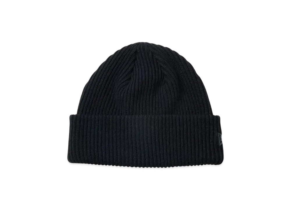 NEW ERA Rib Cuff Knit Cotton "Black"