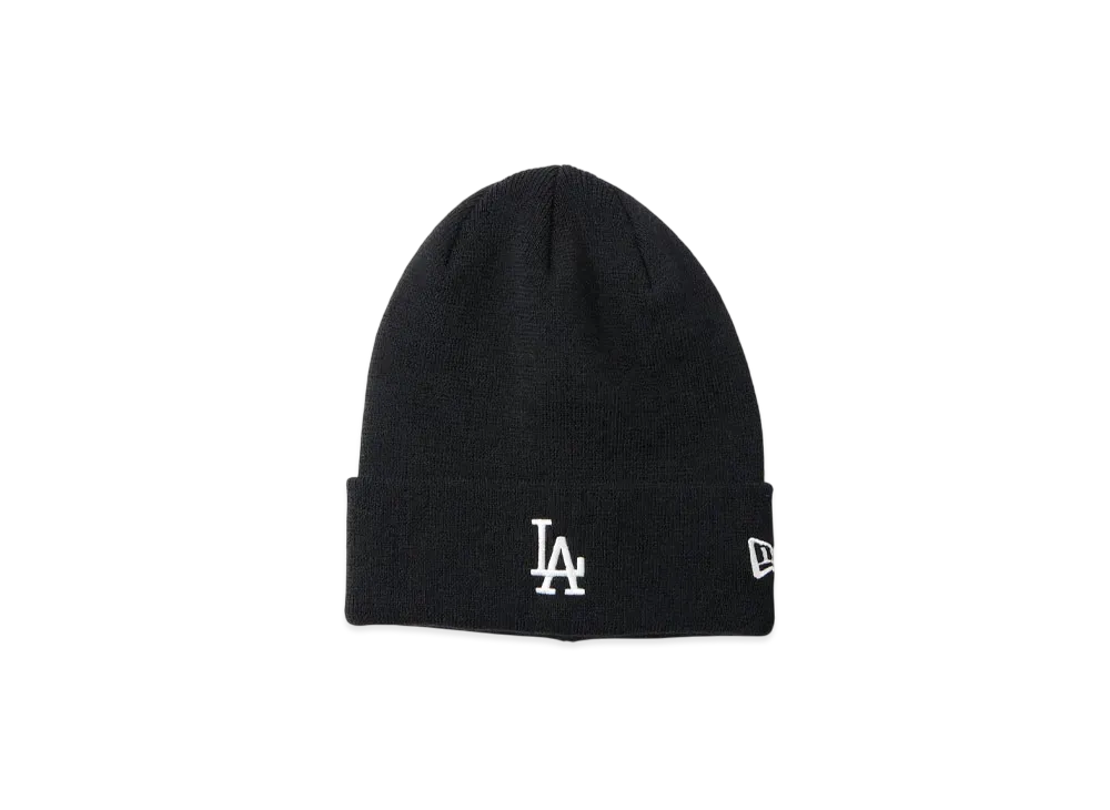 NEW ERA Basic Cuff Knit Cotton Coolmax Los Angeles Dodgers "Black"