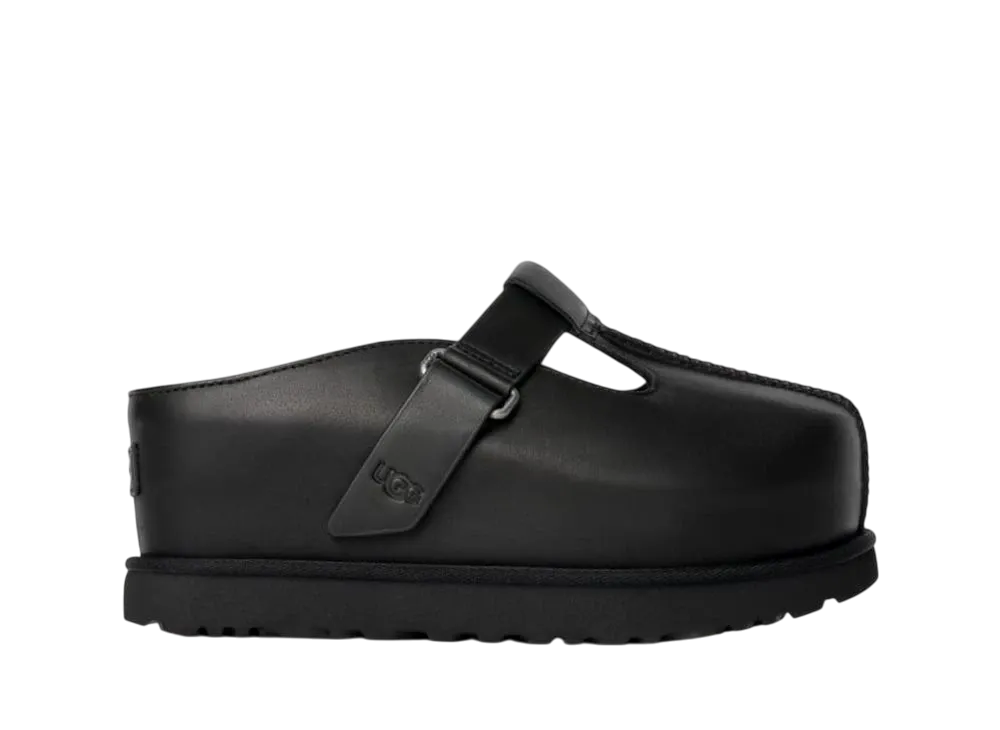 アグ ウィメンズ ゴールデンスター ハイ クロッグ "ブラック"