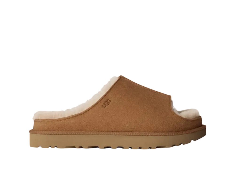 アグ ウィメンズ グリーンポート スライド "チェスナット"
