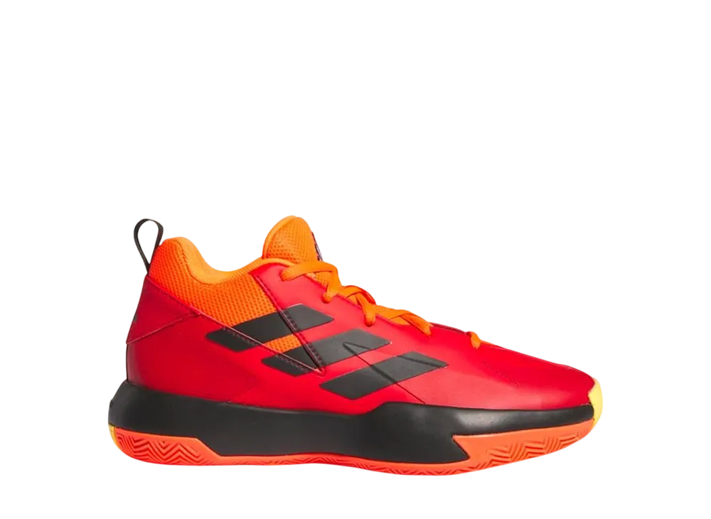 アディダス GS クロス Em Up セレクト ミッド "ベタースカーレット/コアブラック/ソーラーレッド" (キッズ)