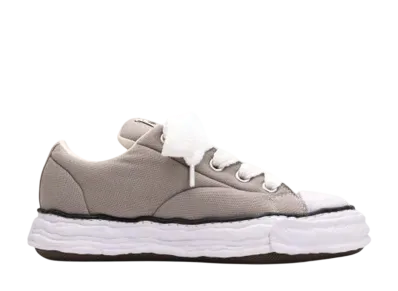 Maison MIHARA YASUHIRO PETERSON23 OG Sole Padded Canvas Low-top Sneaker "Gray"