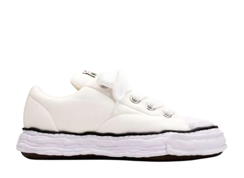 MAISON MIHARA YASUHIRO PETERSON LOW CANVAS ホワイト 国内発送 Maison MIHARA YASUHIRO ONLINE STORE（ミハラヤスヒロ