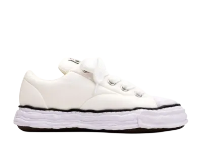 Maison MIHARA YASUHIRO PETERSON23 OG Sole Padded Canvas Low-top Sneaker "White"
