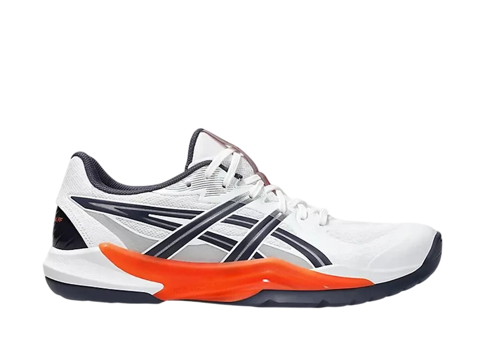 アシックス パワーブレイク FF "ホワイト/ノバオレンジ"