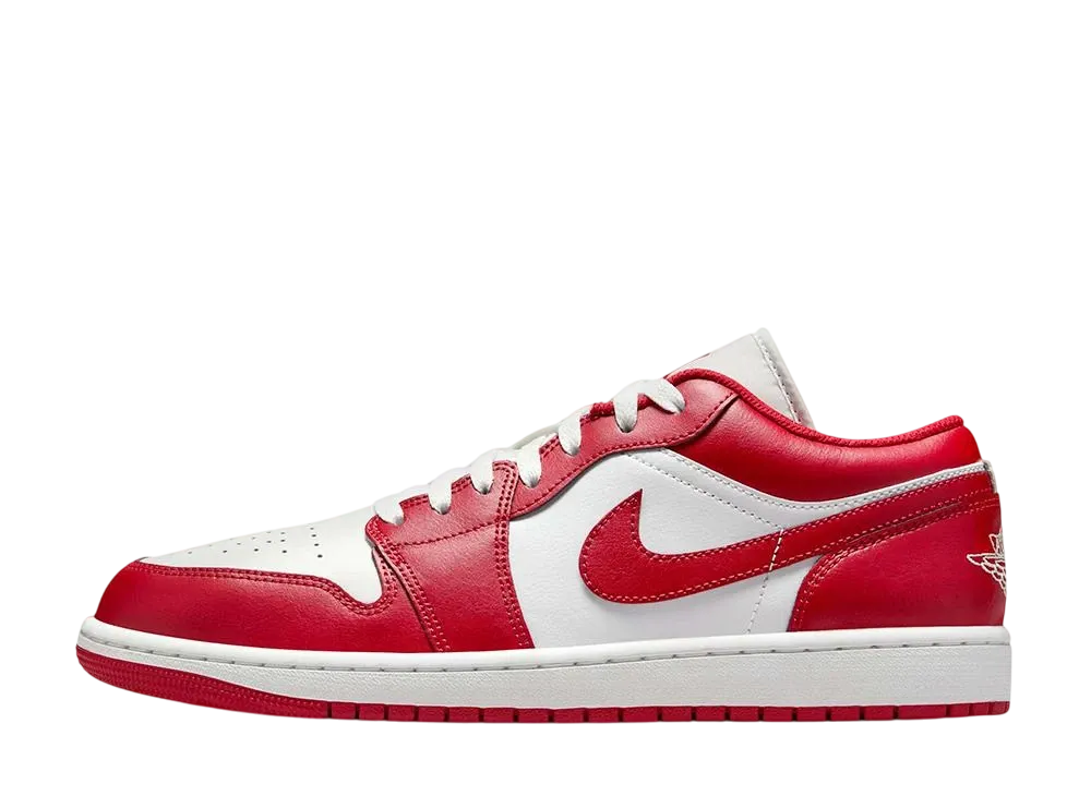 ナイキ エアジョーダン1 ロー "サミットホワイト/サミットホワイト/バーシティレッド"