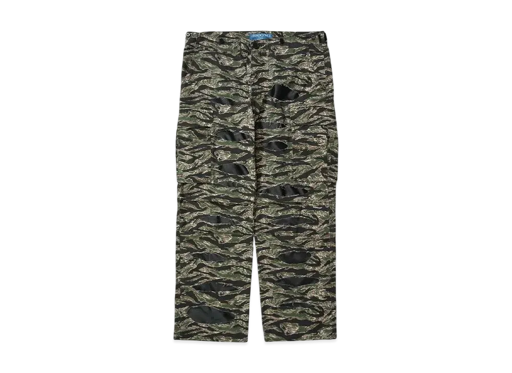 INNOCENCE NYC DESTROY CAMO CARGO PANTS "TIGER CAMO"