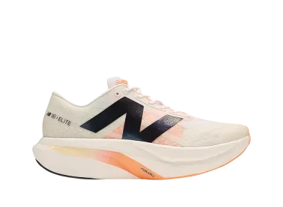 New Balance FuelCell SuperComp Elite V4 "White/Angora/Hot Mango"