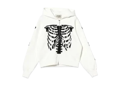 BEAMS FUTURE ARCHIVE Sweat Zipup Hoodie "White"