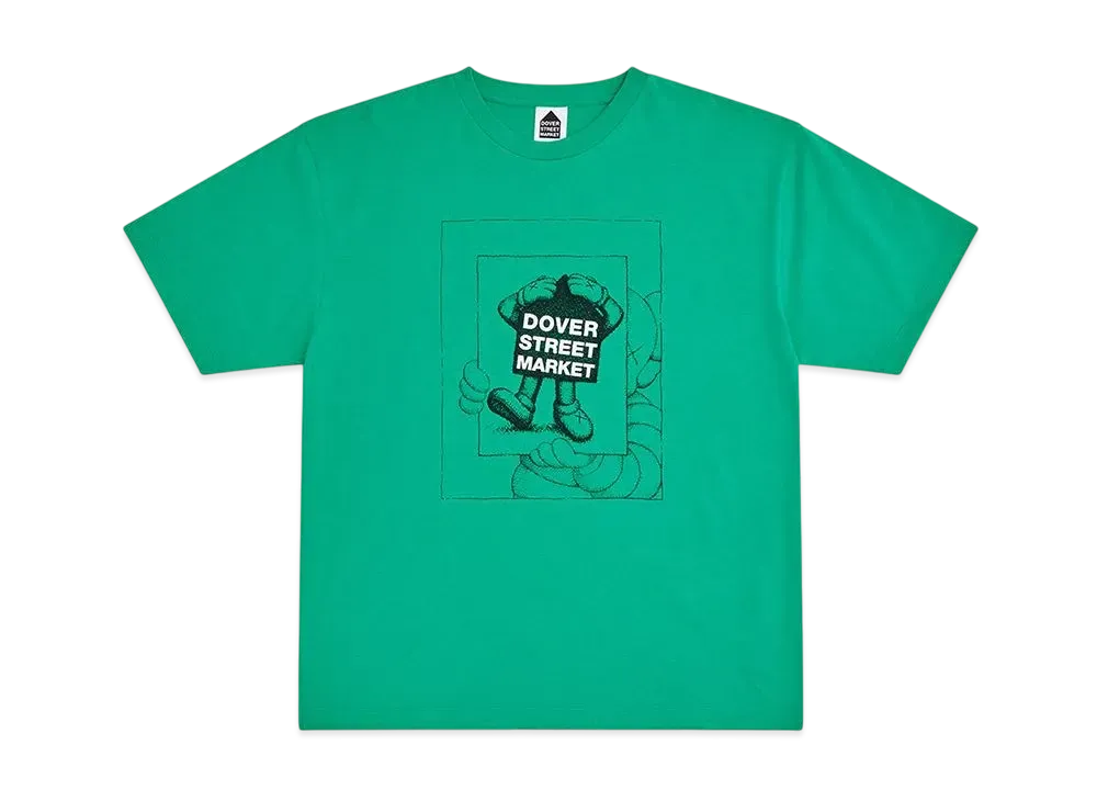 Dover Street Market (DSM) x KAWS Chum Tee "Green"