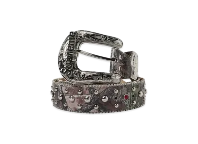Supreme x B.B. Simon Studded Ranger Belt "Camo"