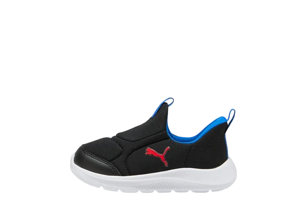 プーマ TD ファンレーサー2 イーズイン "プーマブラック/フォーオールタイムレッド" (キッズ)