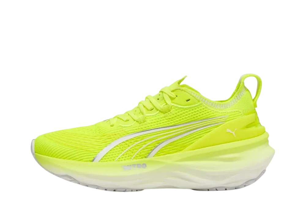 プーマ ウィメンズ フォーエバーラン ニトロ2 "イエローアラート/プーマブラック"