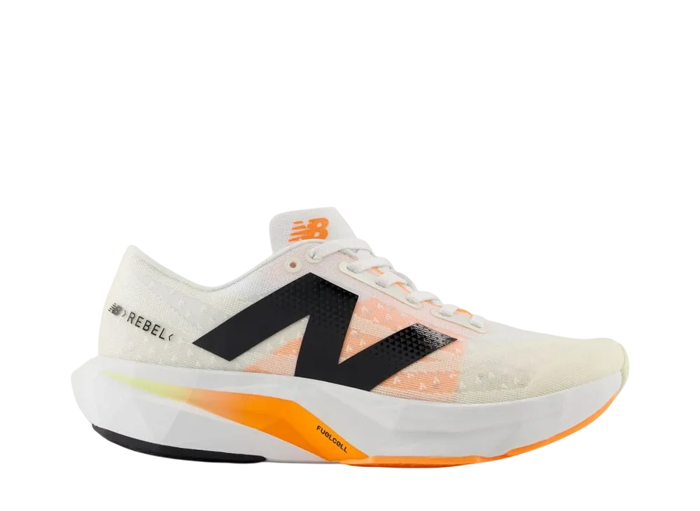 ニューバランス ウィメンズ フューエルセル レベルV4 "ホワイト/アンゴラ/ホットマンゴー"