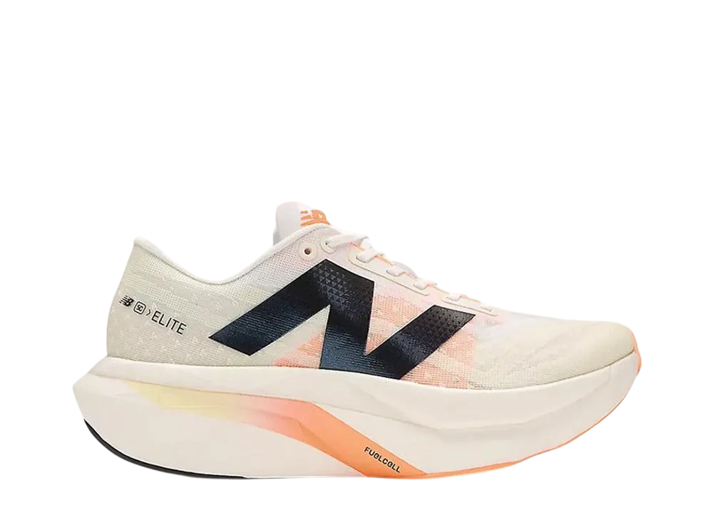 New Balance Women's FuelCell SuperComp Elite V4 "White/Angora/Hot Mango"