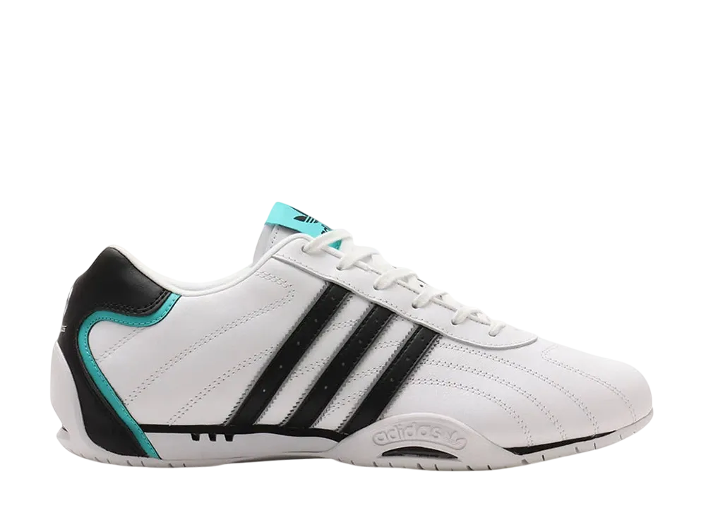 Mercedes AMG PETRONAS F1 Team × adidas Adiracer Lo "Cloud White/Core Black/Silver Metallic"
