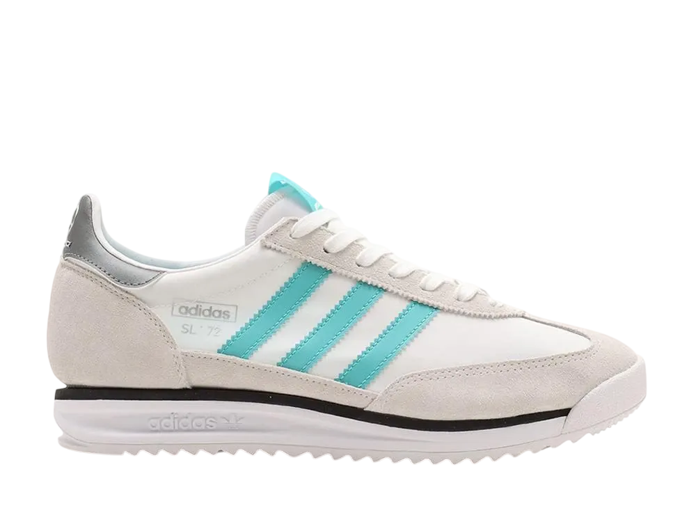 Mercedes AMG PETRONAS F1 Team × adidas SL72 RS "Cloud White/Core Black/Silver Metallic"