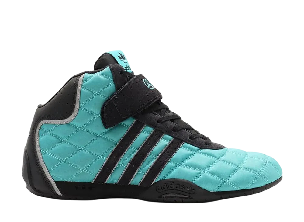 Mercedes AMG PETRONAS F1 Team × adidas Adiracer High "Semi Mint Rush/Core Black/Silver Metallic"