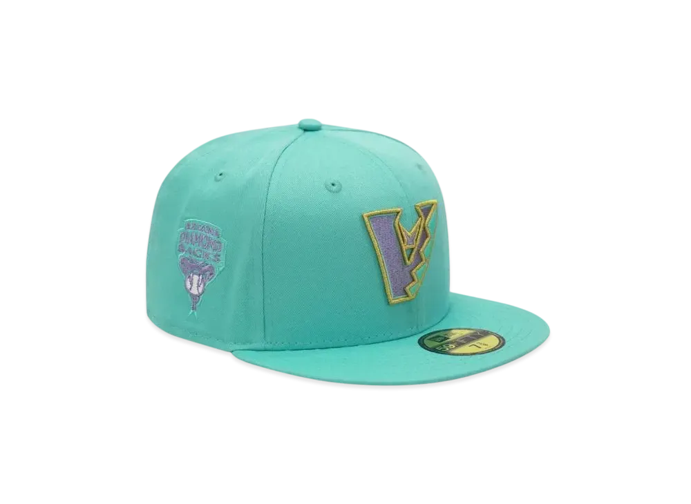 NEW ERA x THE CAP 59Fifty 'Serpiente Pack' Arizona Diamondbacks "Blue Tint/Lavender"