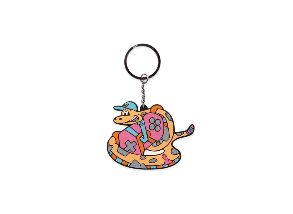 VAULTROOM Key Snake Rubber Key Chain "Multi"
