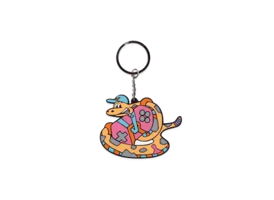 VAULTROOM Key Snake Rubber Key Chain "Multi"