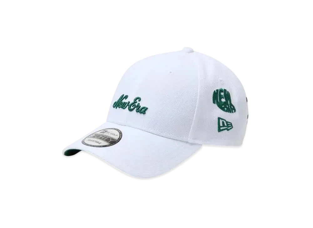 NEW ERA Golf 9Forty Archive Logo "White"