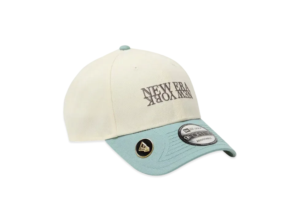 NEW ERA Golf 9Forty On Par New Era New York "Chrome White/Beach Kiss Blue"