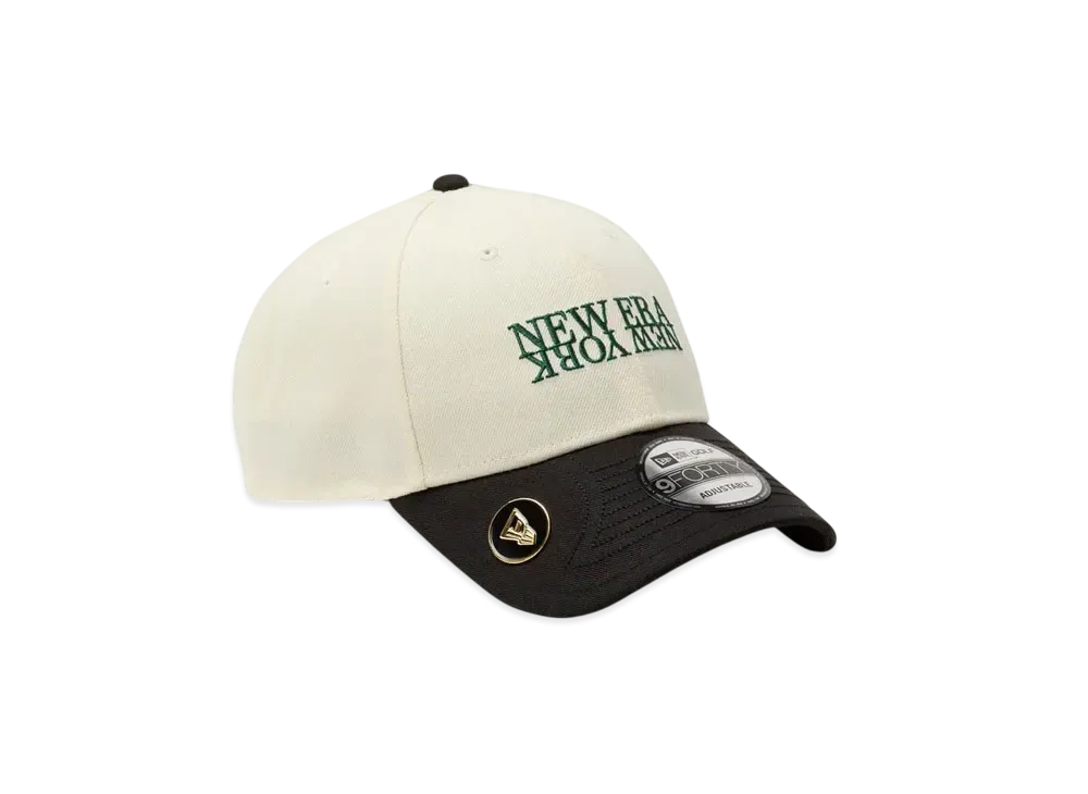 NEW ERA Golf 9Forty On Par New Era New York "Chrome White/Black"