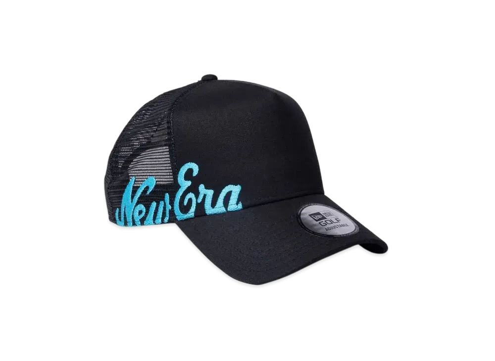 NEW ERA Golf 9Forty A-Frame Tracker Essential Old Logo "Black"