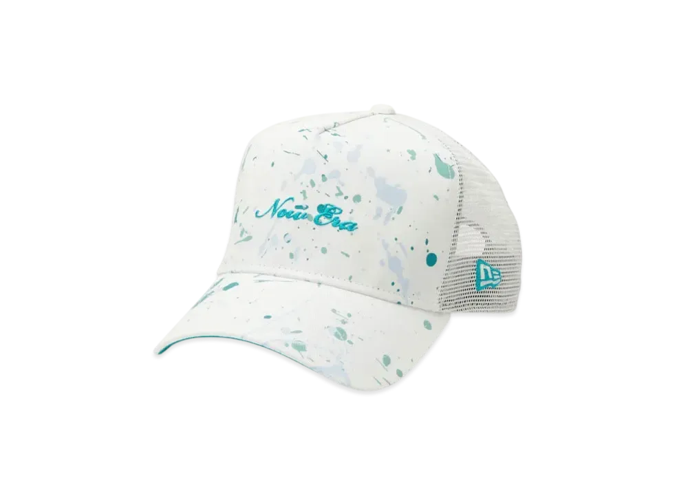 NEW ERA Golf 9Forty A-Frame Tracker Splash & Tie Die "White"