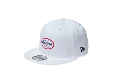 NEW ERA Golf 9Fifty Stretch Cotton Washable Oval Logo "White"